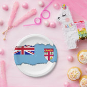 Fiji Islands Flag Papieren Bordje (Feest)