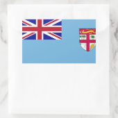Fiji Islands Flag Rechthoekige Sticker (Tas)
