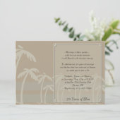 Fiji: Jubileum met tropische palmbomen Kaart (Staand voorkant)