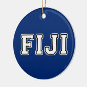 Fiji Keramisch Ornament (Links)