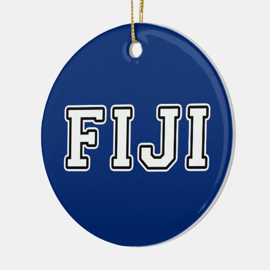 Fiji Keramisch Ornament (Links)