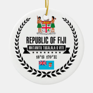 Fiji Keramisch Ornament