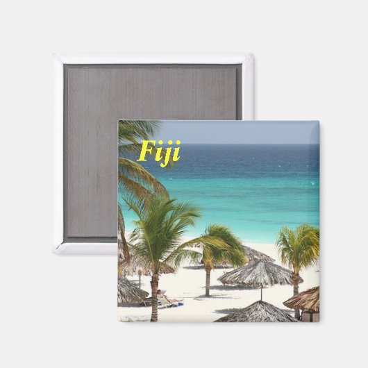 Fiji keukenmagneet magneet (Voorkant / Achterkant)