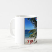 Fiji - Matamanoa - strand - Koffiemok (Voorkant links)