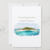 Fiji Melanesia slaat de datum van bestemming op Kaart (Achterkant)