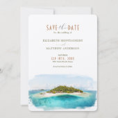 Fiji Melanesia slaat de datum van bestemming op Kaart (Voorkant)