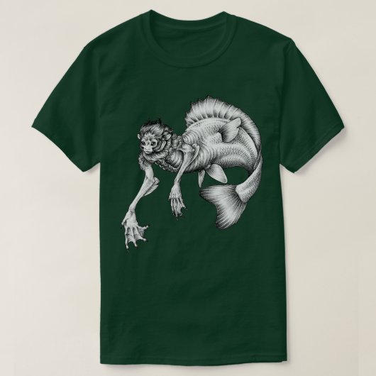 Fiji Mermaid T-shirt (Design voorkant)