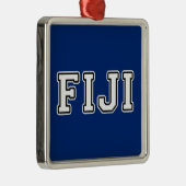 Fiji Metalen Ornament (Rechts)