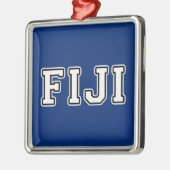 Fiji Metalen Ornament (Links)
