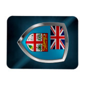 Fiji Mettalic Emblem Magneet (Horizontaal)