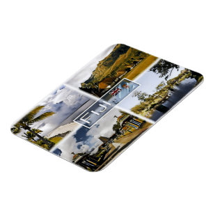 Fiji - Mozaïek - Magneet