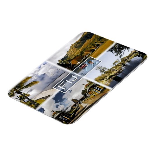 Fiji - Mozaïek - Magneet (Linkerzijde)