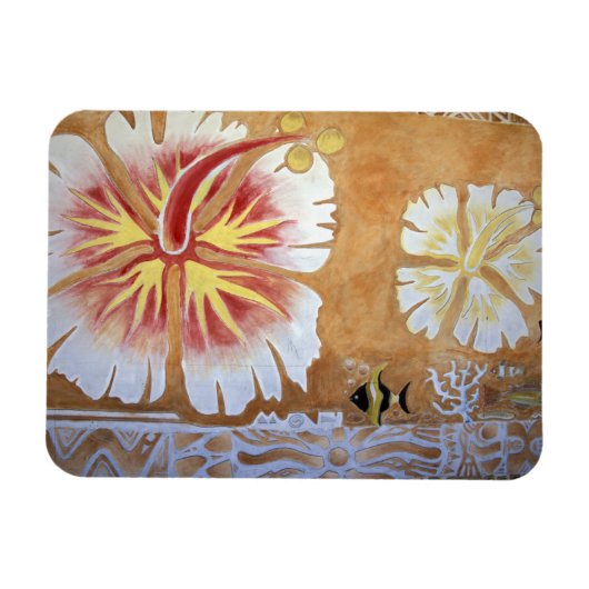 Fiji, muurkunst. magneet (Horizontaal)
