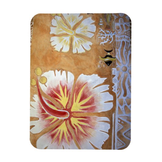 Fiji, muurkunst. magneet (Verticaal)