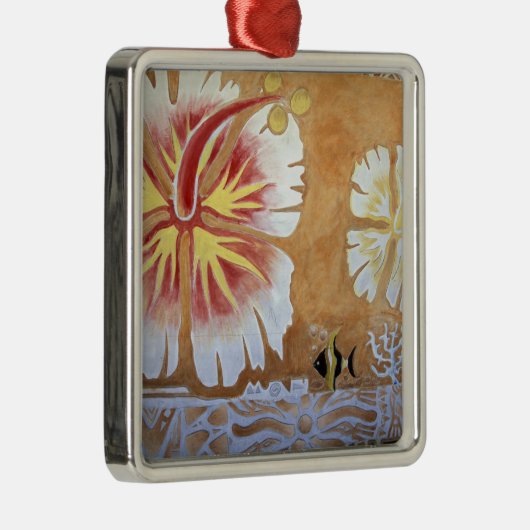 Fiji, muurkunst. metalen ornament (Rechts)