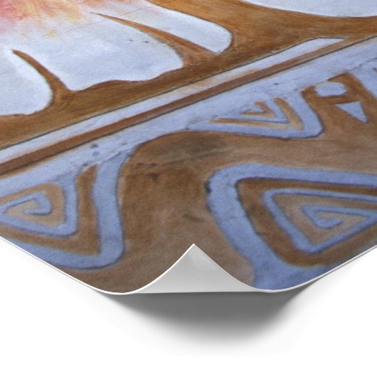 Fiji, muurkunst. poster (Hoek)