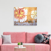 Fiji, muurschildering. canvas afdruk (Insitu (Woonkamer))