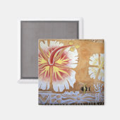 Fiji, muurschildering. magneet (Voorkant / Achterkant)