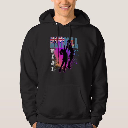 Fiji Netball Hoodie (Voorkant)