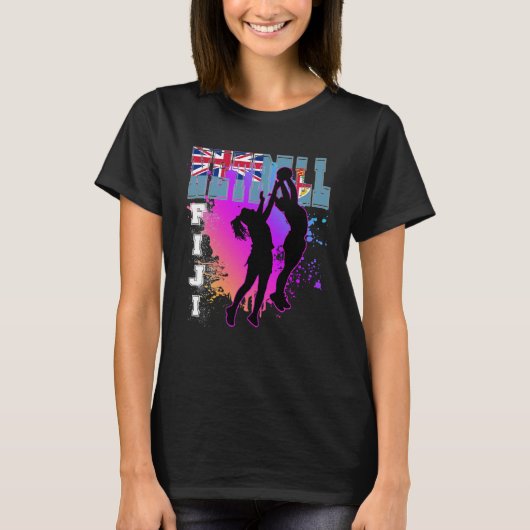 Fiji Netball T-shirt (Voorkant)
