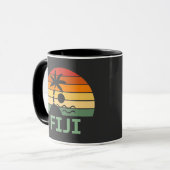 Fiji Palm Trees Summer Beach Mok (Voorkant links)