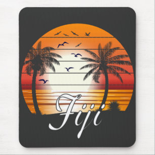 Fiji Palm Trees Summer Beach Muismat