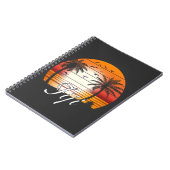  Fiji Palm Trees Summer Beach Notitieboek (Linkerzijde)