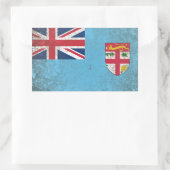 Fiji Rechthoekige Sticker (Tas)