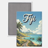  Fiji Reizen Magneet (Voorkant / Achterkant)
