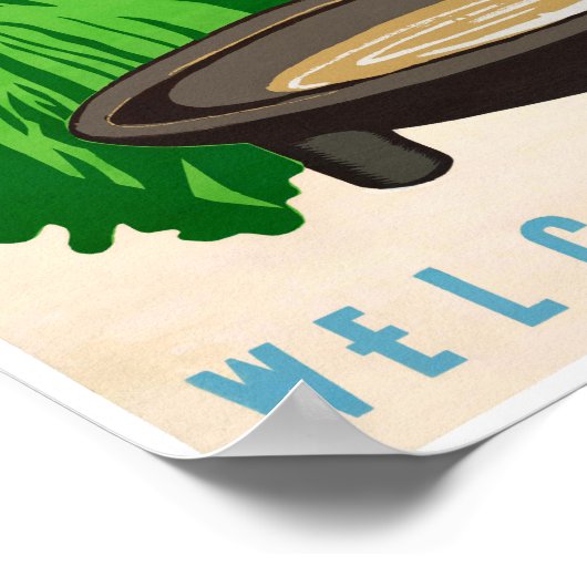 Fiji Restaurated Vintage Travel Poster (Hoek)