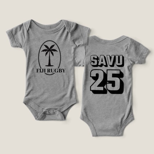 Fiji rugby (Ontwerp Voorkant & Achterkant)