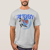 Fiji Rugby Fans T-Shirt Run (Voorkant)