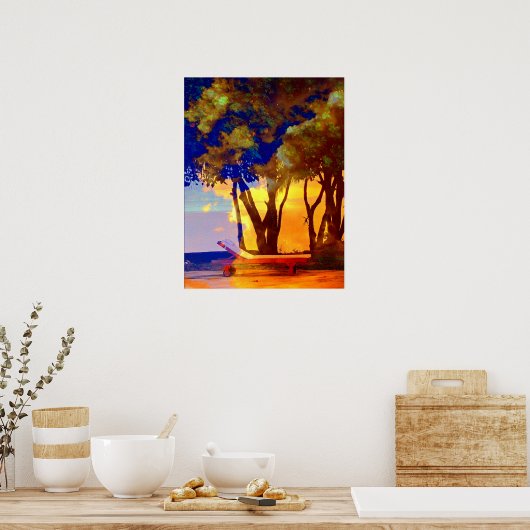 FIJI-SERENITEIT POSTER (Keuken)