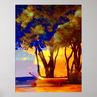 FIJI-SERENITEIT POSTER