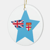 Fiji Star Keramisch Ornament (Links)