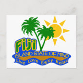 Fiji State of Mind briefkaart (Voorkant)