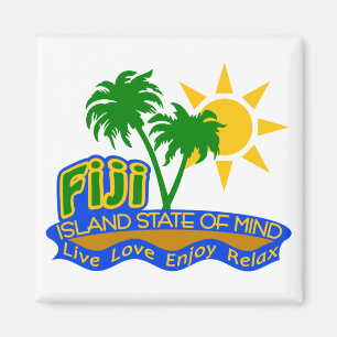 Fiji State of Mind magnet