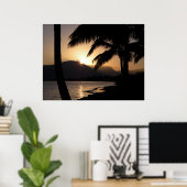 Fiji Sunrise Poster (Thuiskantoor)
