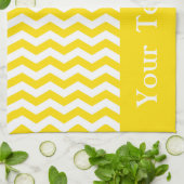 Fiji Sunrise Wave Chevron aanpasbaar Theedoek (Gevouwen)