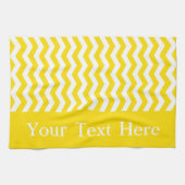 Fiji Sunrise Wave Chevron aanpasbaar Theedoek (Horizontaal)