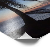 Fiji Sunset Foto Afdruk (Hoek)