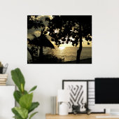 Fiji Sunset Poster (Thuiskantoor)