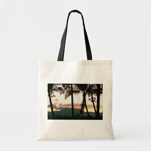 FiJi Sunset Tote Bag (Voorkant)