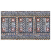 Fiji Tapa Barkcloth Print Tablecloth Tafelkleed (Voorkant (Horizontaal))