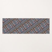 Fiji Tapa Barkcloth Print Yoga Mat (Voorkant (horizontaal))