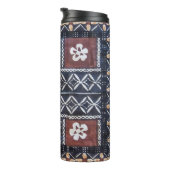 Fiji Tapa Barkcloth Thermosbeker (Geroteerd rechts)