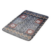 Fiji Tapa Cloth Print Bath Mat (Gekanteld)