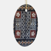 Fiji Tapa Cloth Print Ornament (Rechts)