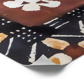 Fiji Tapa Cloth Print Poster (Hoek)