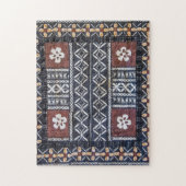 Fiji Tapa Cloth Print Puzzle Legpuzzel (Verticaal)